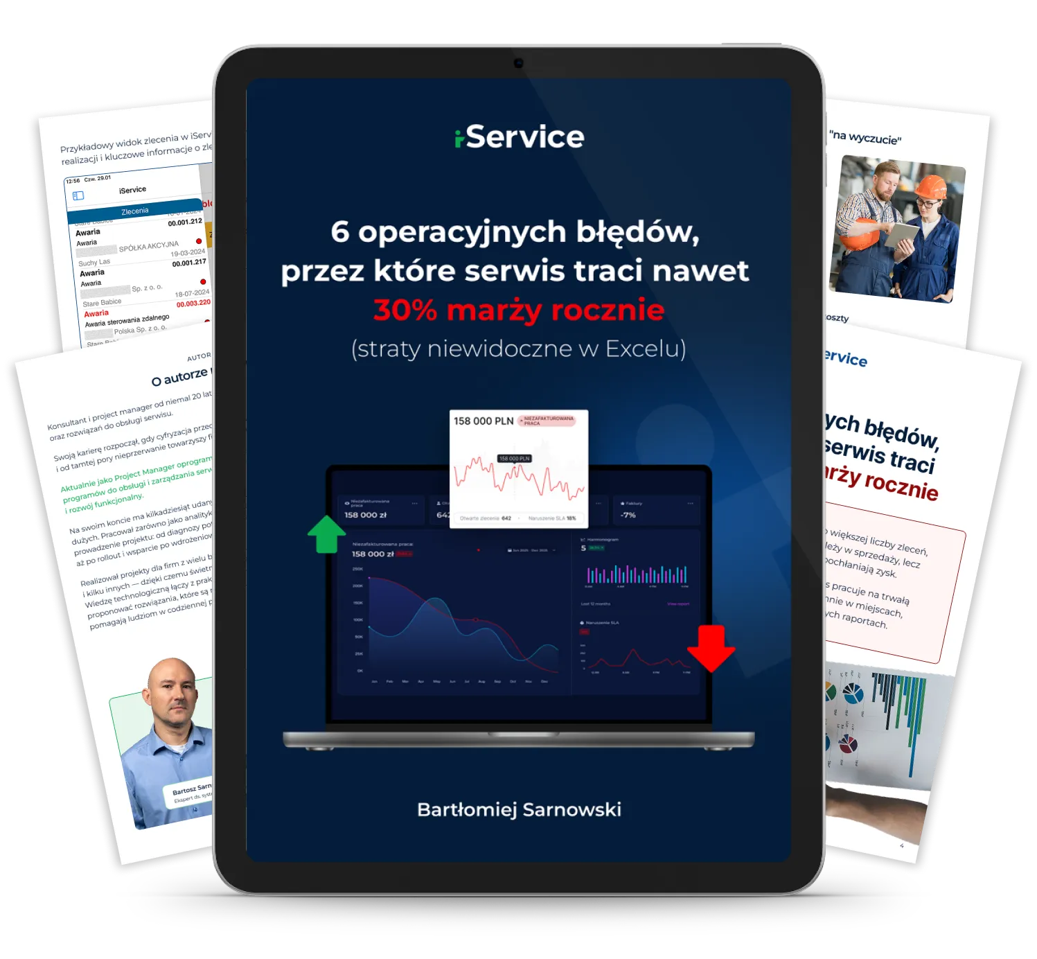 Ebook iService o błędach operacyjnych, przez które serwis traci marżę